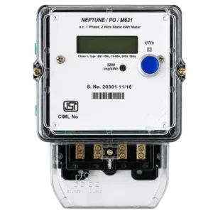 M631 Prepaid Meter by Neptune for smart prepaid electricity metering, energy monitoring, advance recharge and efficient billing management in residential and commercial applications.